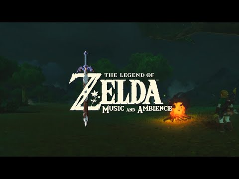 just rest, everyone is asleep...( relaxing video game zelda music w/ campfire ambience)