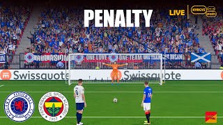 Rangers - Fenerbahçe | Penaltı Atışları | 1/8 FINAL Avrupa Ligi 24/25 | PES 21