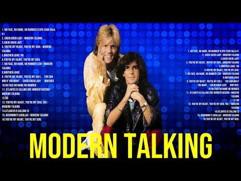 Modern Talking Greatest Hits 2024   Pop Music Mix   Top 10 Hits Of All Time