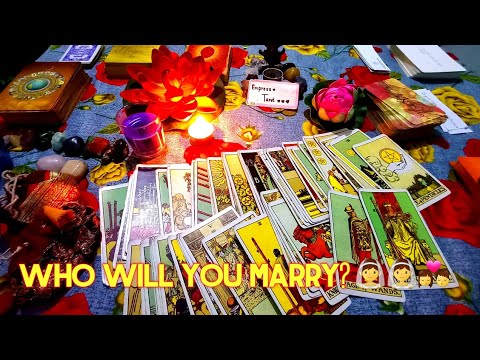 WHO WILL YOU MARRY?👰👩‍❤️‍💋‍👨❣️#empresstarot333 #marriage #love