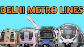 Delhi Metro All Lines Information