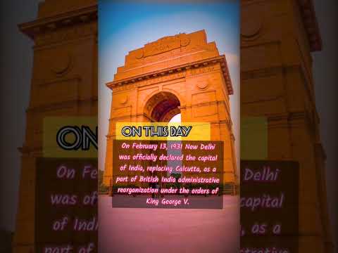 Delhi / As a capital of India was announced on this day #delhicity  #newdelhi #delhiites #facts