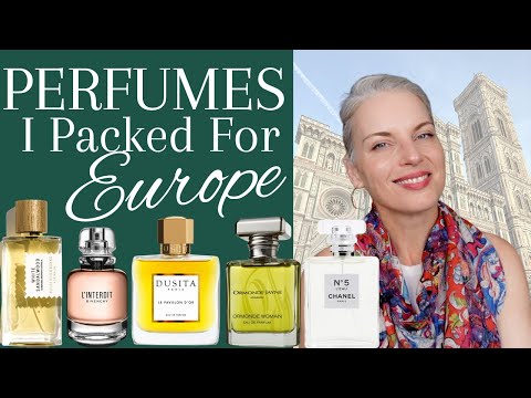 PERFUMES I PACKED FOR EUROPE | TheTopNote #perfumecollection #perfumereviews #europe