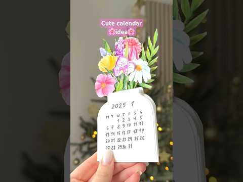 Cute calendar idea🌸🌿