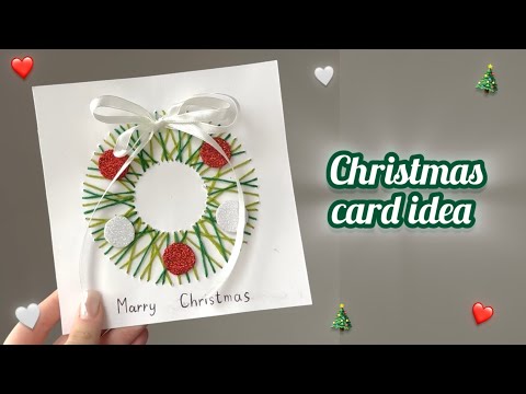 Christmas gift idea | Christmas card idea | Cute Gift | DIY 🎄🤍