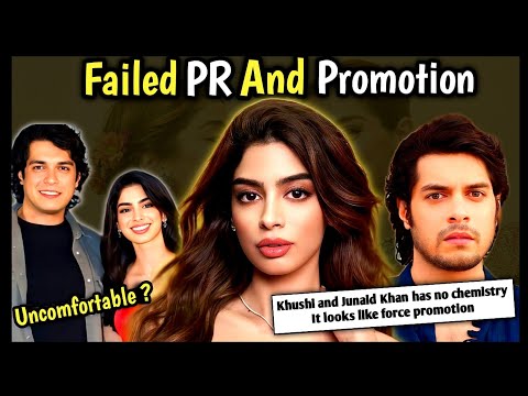 Khushi kapoor and Junaid Khan has No chemistry they are uncomfortable in every promotional events