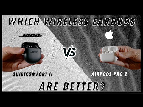 Bose QuietComfort II vs AirPods Pro 2 | Which Wireless Earbuds are Better with iPhone? (Review)