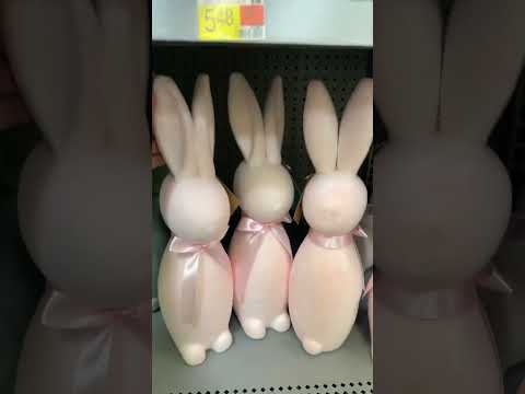 Indoor outdoor Easter bunny decor at Walmart