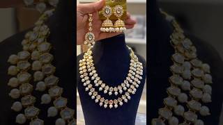 kundan jewellery set ❤️ #weddingjewellery #zirconjewellery  #kundan #kundanjewellery #kundanmeena