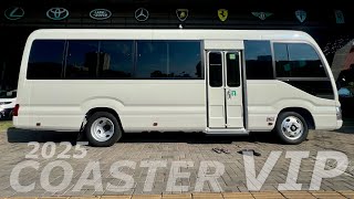 2025 Toyota Coaster Bus VIP Luxury Class Edition - In-Depth Review