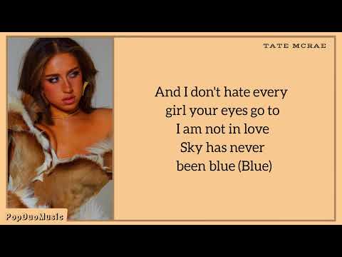 Tate McRae - No I'm not in love Lyrics | PopDuoMusic