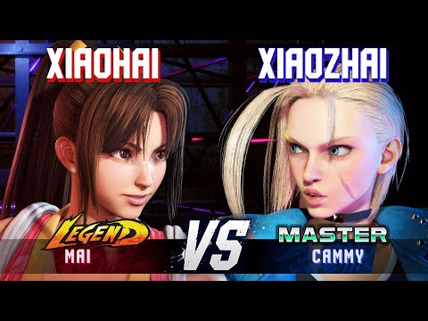 SF6 ▰ XIAOHAI (Mai) vs XIAOZHAI (Cammy) ▰ High Level Gameplay