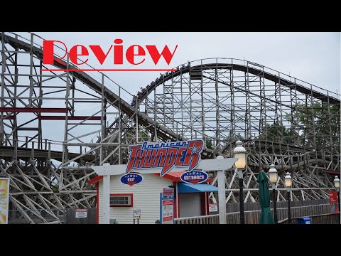 American Thunder Review:Six Flags St Louis GCI wooden coaster