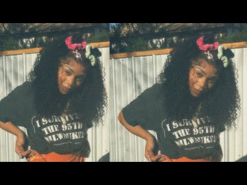 hair vlog: new clear lace frontal curly wig install | beginner friendly | xrs beauty hair