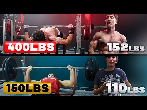 INSANE BENCH TRANSFORMATION: 150LBS to 400LBS (I became WORLD CHAMPION)