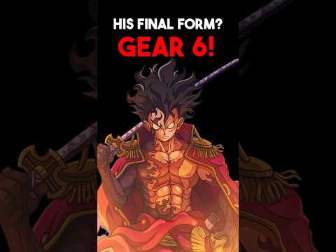 Luffy’s FINAL form Gear 6 #onepiece #anime #luffy #gear5