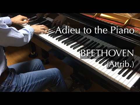 Beethoven (attributed) - Adieu to the Piano - pianomaedaful