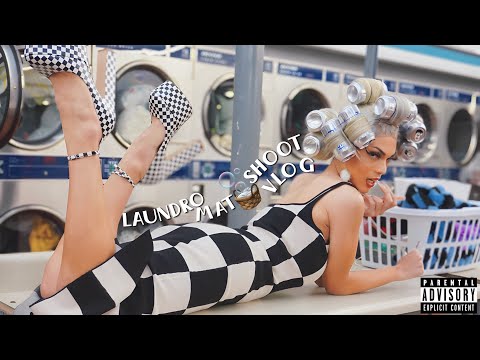 Laundromat Shoot Vlog | (Dirty Drag Queen Laundry But Make It Cunt) 🧺🏁