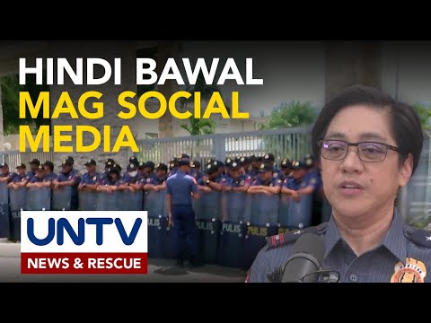 Mga pulis na nagpahayag ng saloobin sa pag-aresto kay FPRRD, walang admin sanction ayon sa PNP