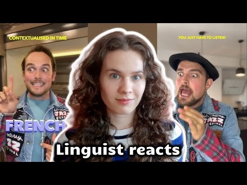 Linguist reacts to LOIC SUBERVILLE (pt. 2) – Why do nouns have gender & more!