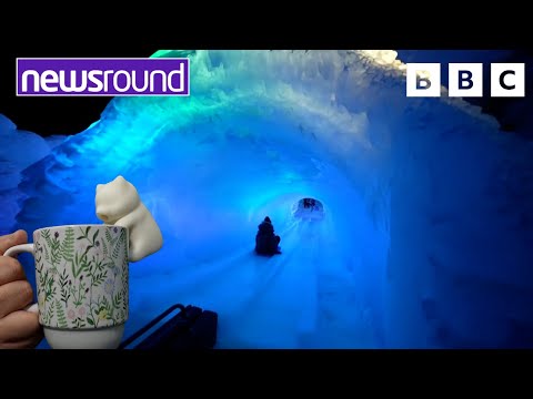 Strange tech, amazing art, 'cool' icicles, and technicolour tunnels! | Strange News | Newsround