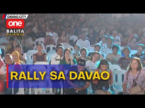 Supporters ni Duterte, patuloy ang protesta sa Davao | One Balita Pilipinas