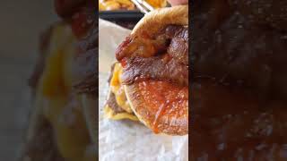 Introducing Wendy's Chili Cheese Nacho Burger w/ Bacon! #shorts #wendys