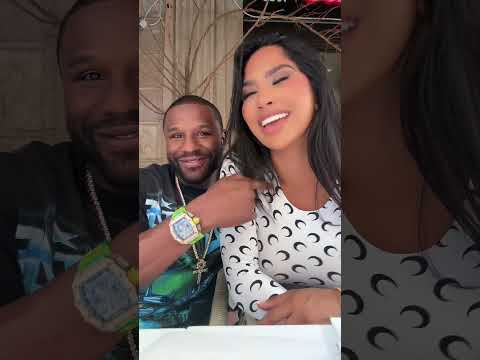 Floyd Mayweather & girlfriend plays 15 questions for couples #floydmayweather #boxing #champ #couple