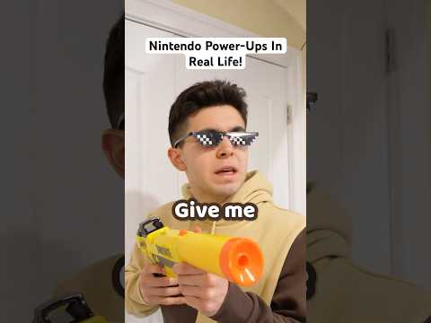 Nintendo Power-Ups In Real Life!