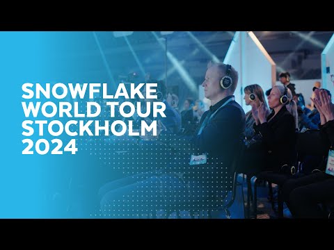 The 2024 Snowflake World Tour Comes To Stockholm