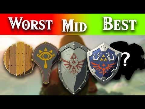 I Ranked Every Shield In Tears of the kingdom