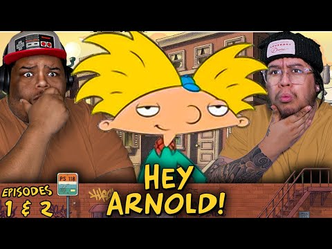 Hey Arnold! Episode 1 & 2 FIRST TIME REACTION