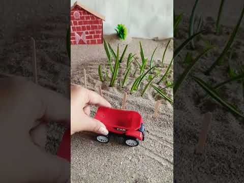 cow shed #dumptruk #tractor #truck  #craft #papercraft #toys #cleverminivehicles #cowshed #viral