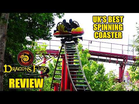 Dragon's Fury Review, Chessington Maurer Spinning Coaster | UK's Best Spinning Coaster