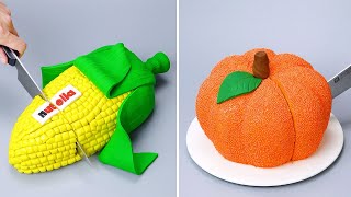 So Tasty Fondant Fruit Cake Decorating Ideas | Best Colorful Cake You Should Try