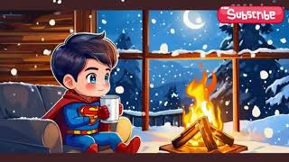 Lofi Super Man Chillout Edition 🏔 Winter Music For Focus / Study / Relax to 🏔 Lofi Jazz Calm Down