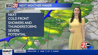 Tracking another chance for severe storms