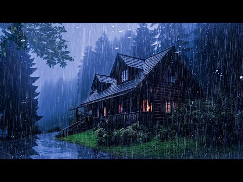 Deep Sleep During the Rainy Night - Rain Sounds For Sleeping - Beat Insomnia, ASMR, STUDY, RELAX