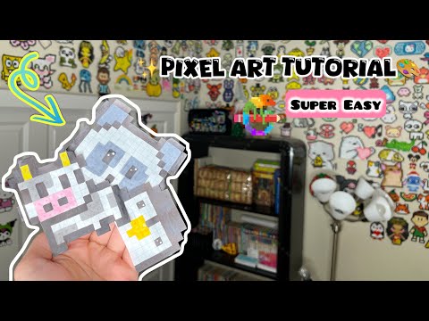 Easy Step-by-Step Pixel Art Tutorial 🎨 | Perfect for Beginners!