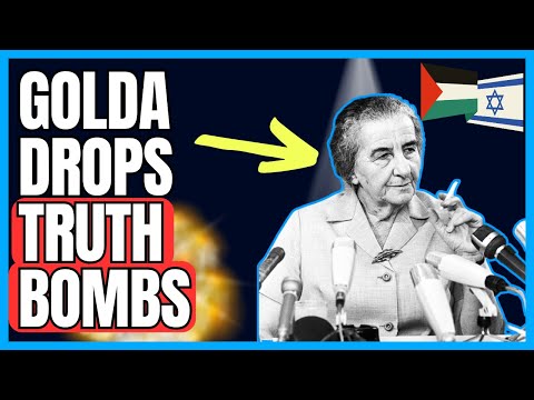 Golda Meir SMASHES The "Free Palestine" Narrative ️‍🔥