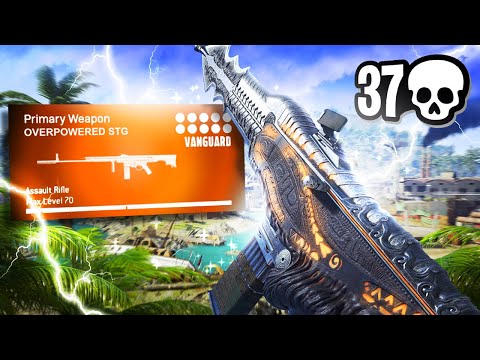 I BROKE my KILL RECORD with this STG CLASS in WARZONE!🔥