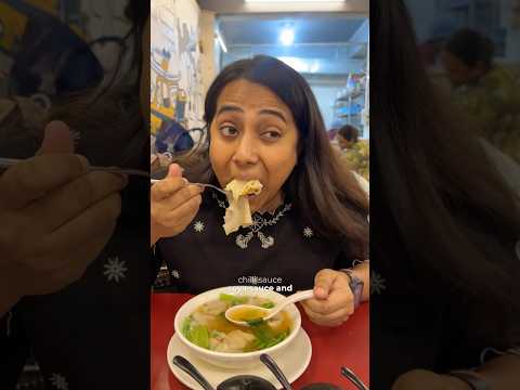 Why Wonton Soup is so Addictive? #food #foodreview #shorts #asiancuisine