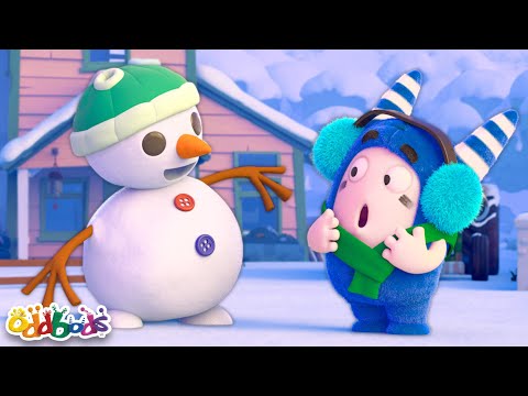 Pogo's Snow Bro | 1 Hour Oddbods Full Episodes | Funny Cartoons for Kids