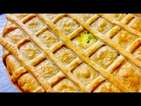 Chicken Pot Pie / Chicken Pot  Pie Recipe / Chicken Pot Pie With Puff Pastry