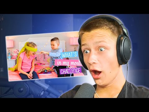 REACTING TO MY FIRST SIS VS BRO VIDEO