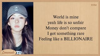 BABYMONSTER BILLIONAIRE Lyrics