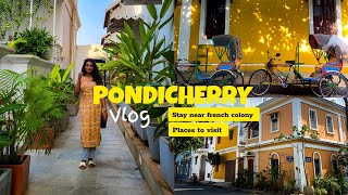 PONDICHERRY VLOG 2024|Malappuram to Pondicherry|Pondy Vlog|Must Visit Beach.