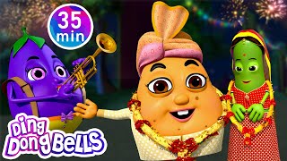 Aalu Ki Nikli Barat + 12 more Rhymes in Hindi | Nursery Rhymes | Ding Dong Bells