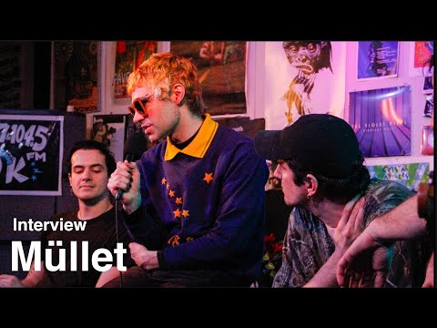 Müllet: Interview (Live on Radio K)