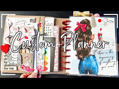 My Custom Planner Flip-Through ✨🍒 New 2024 Disc Planner System